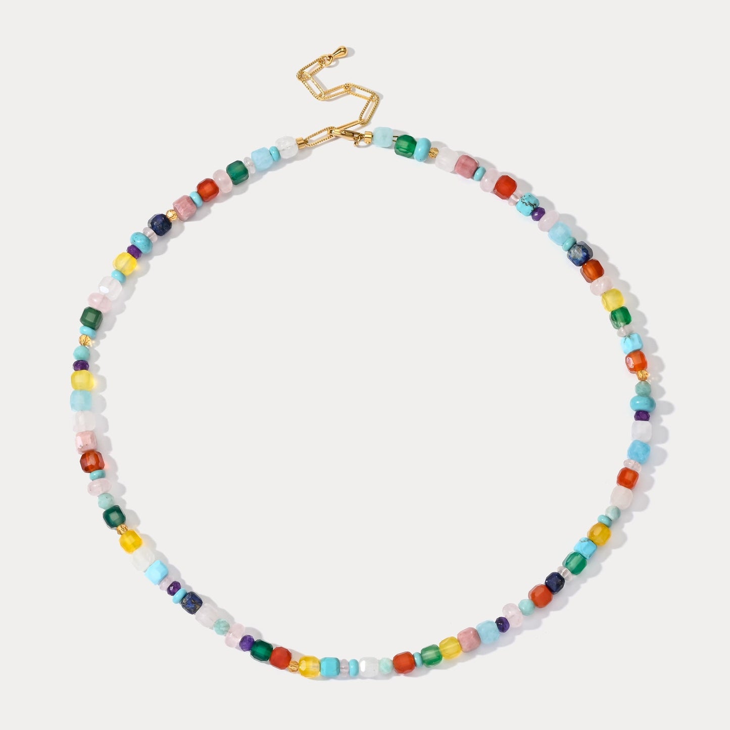 Colorful Seed Bead Necklace