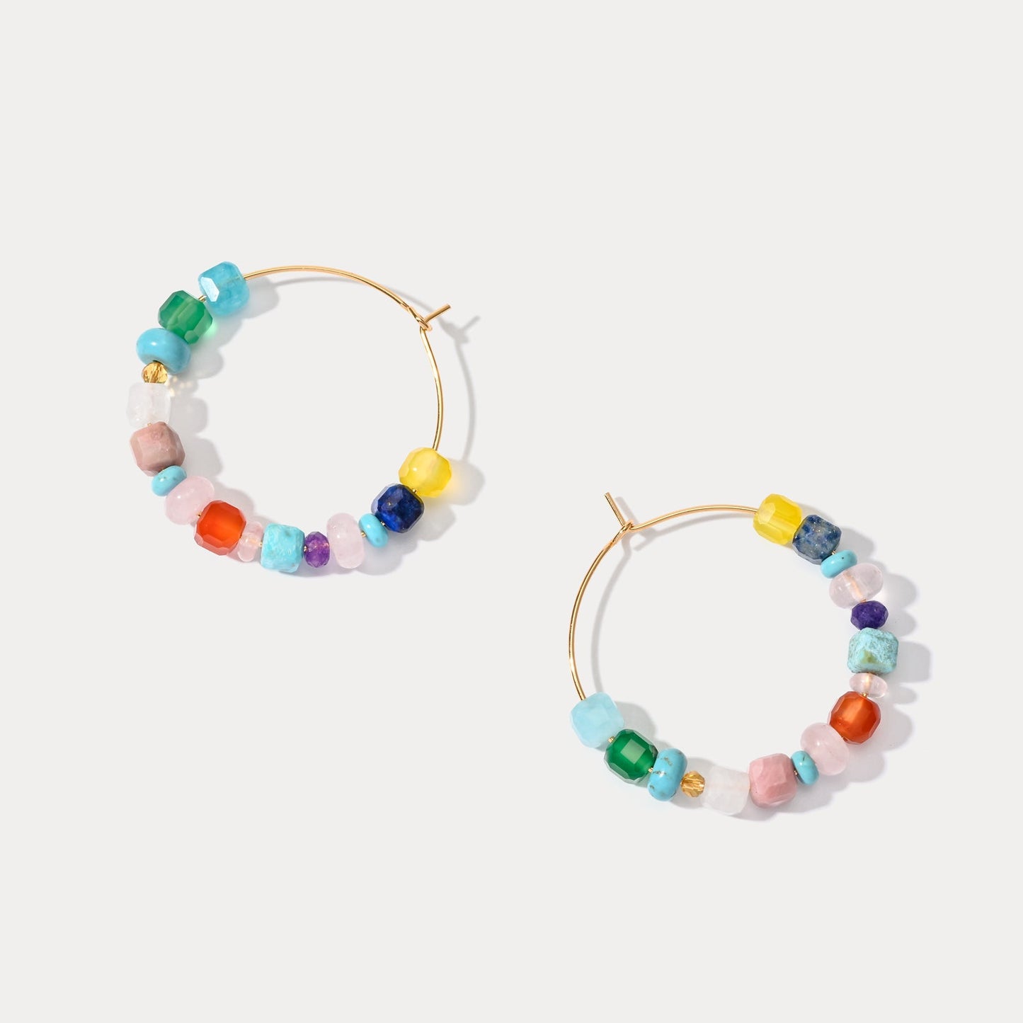 Colorful Seed Bead Earrings