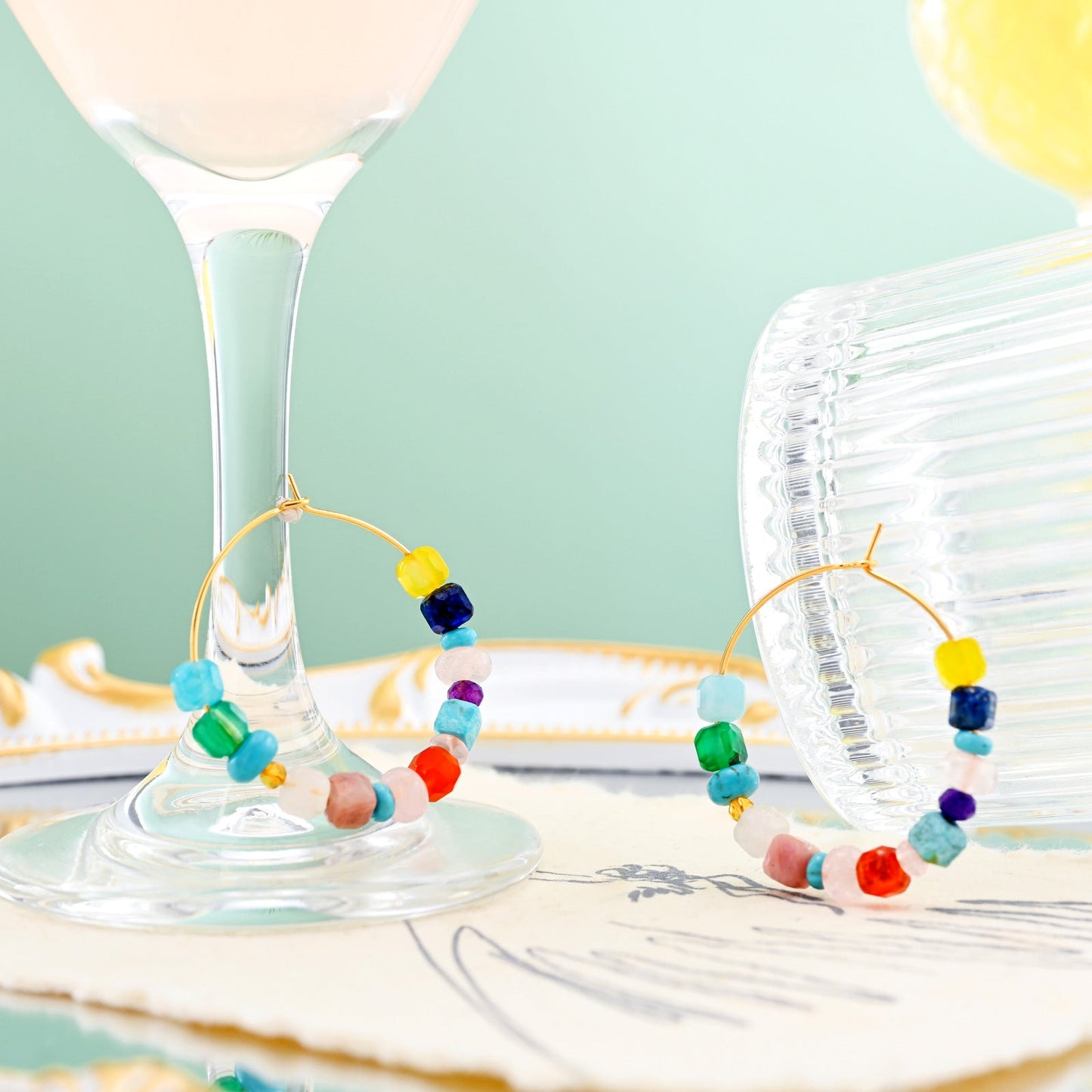 Colorful Seed Bead Earrings