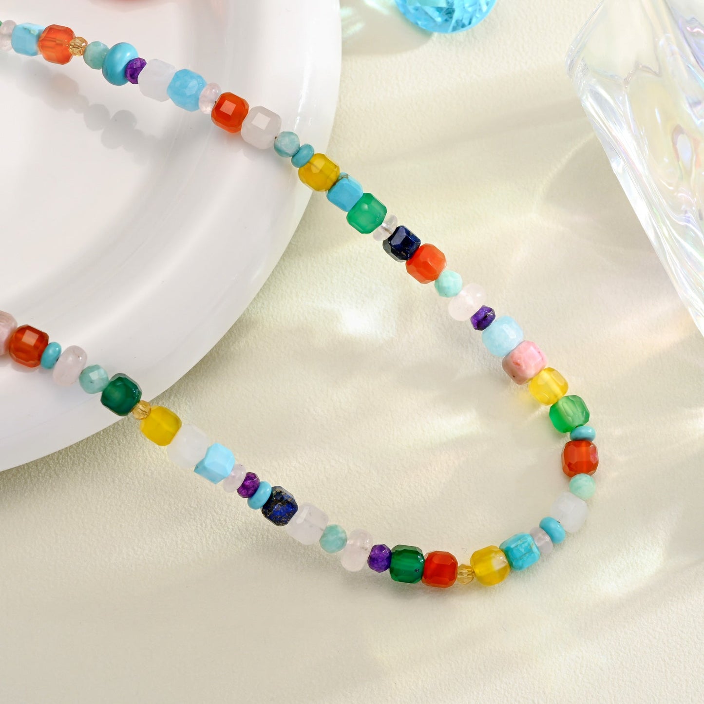 Colorful Seed Bead Necklace