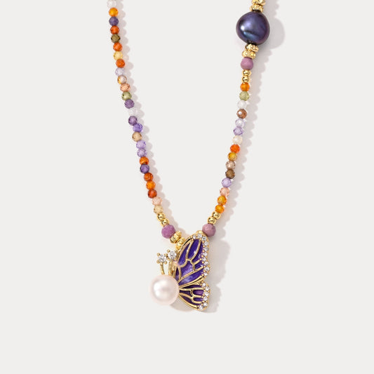 Butterfly Beads Necklace