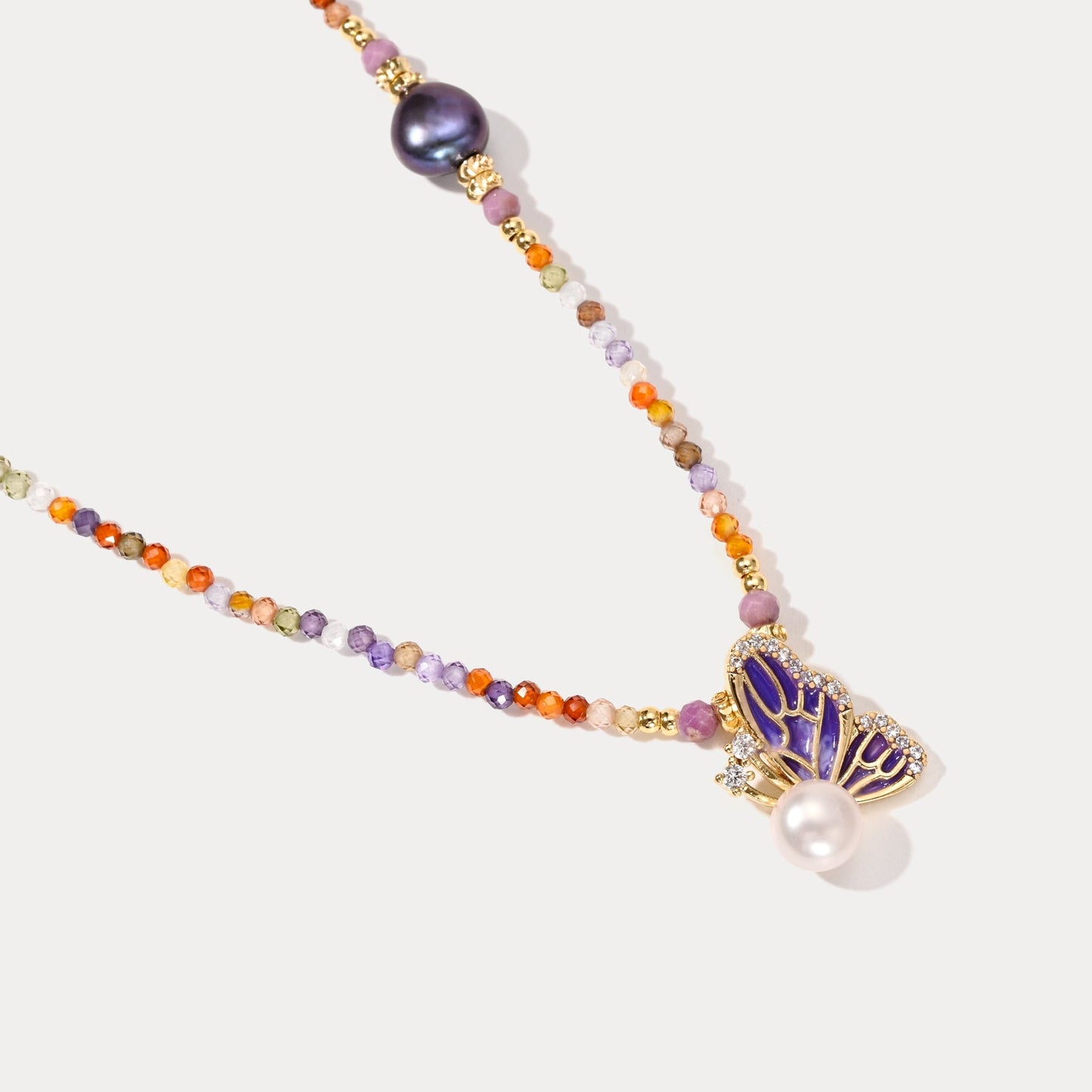 Butterfly Beads Necklace