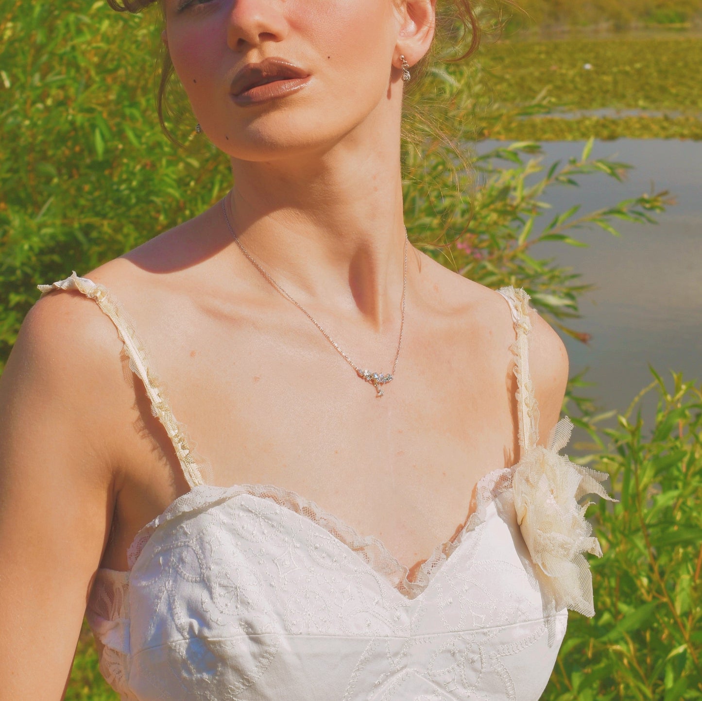 Butterfly Silver Necklace