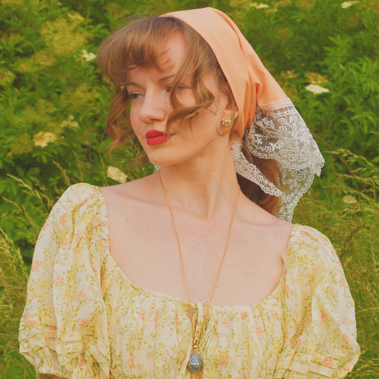 Turtle Egg Locket Necklace