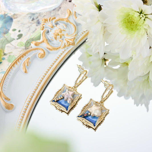 Ocean Portrait Earrings