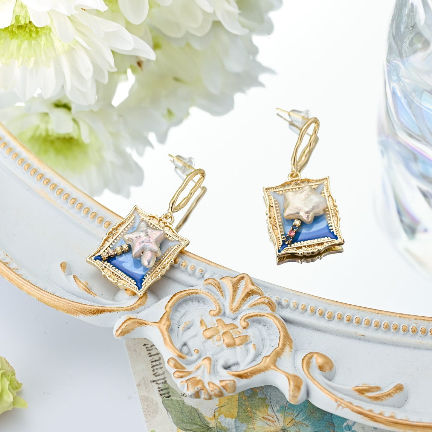 Ocean Portrait Earrings