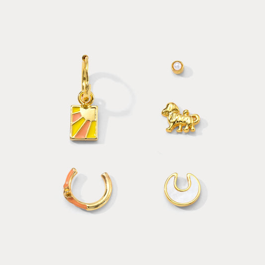 Strength Tarot Card Earrings Set