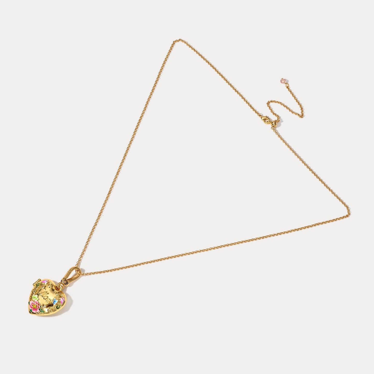 Mom Heart Locket Necklace