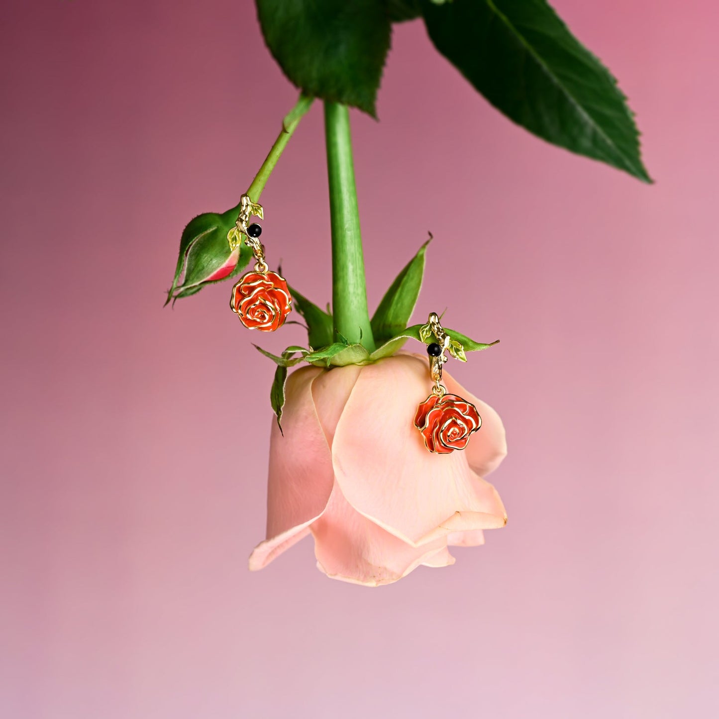 Rose Earrings