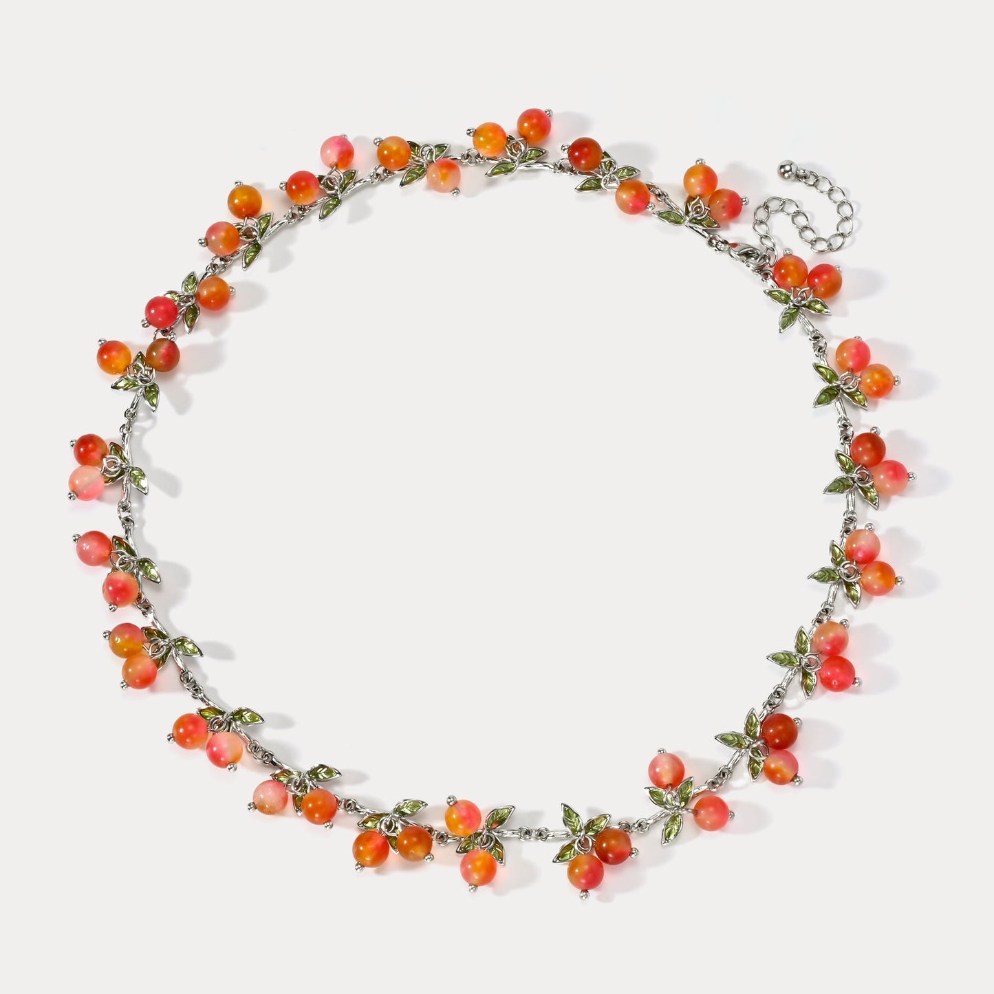 Silver Berry Necklace