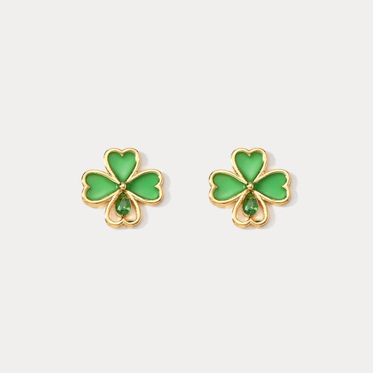 Four Leaf Clover Earrings