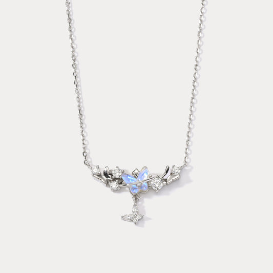 Butterfly Silver Necklace