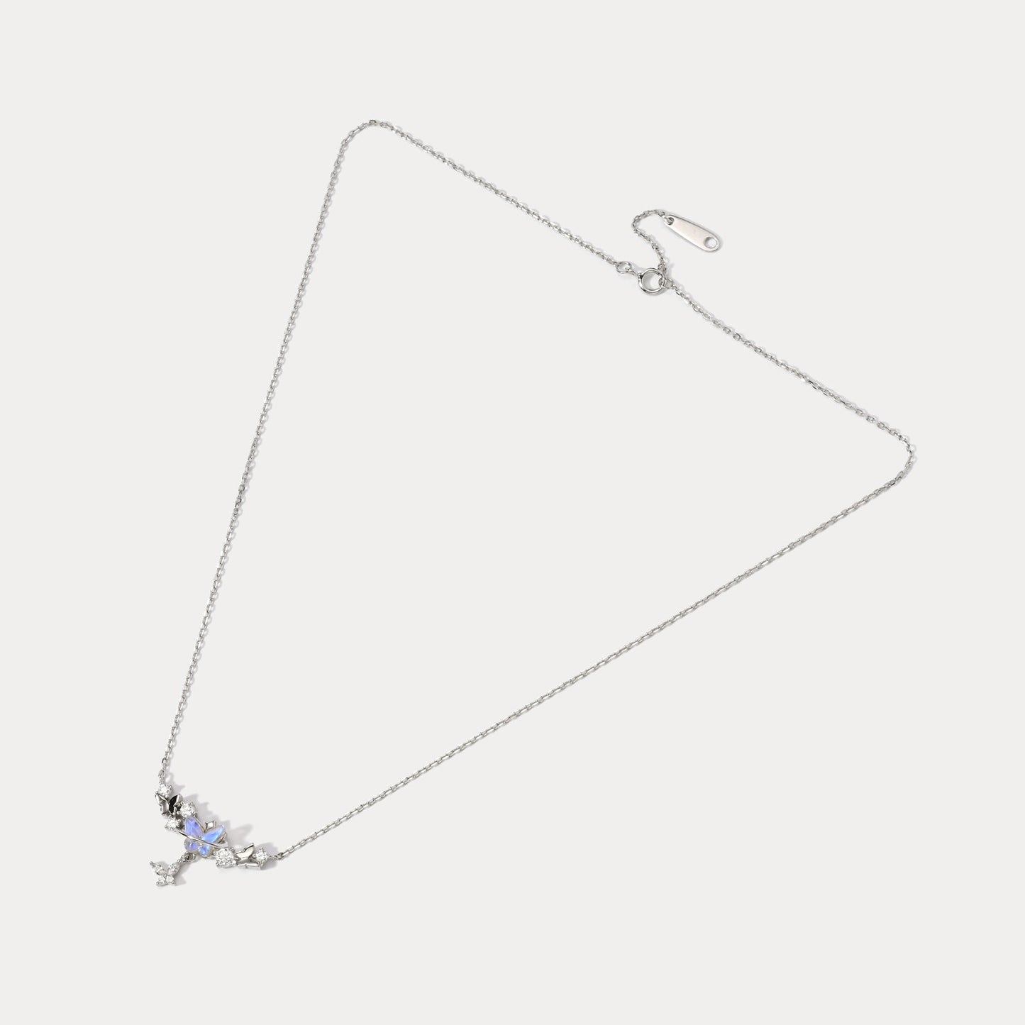 Butterfly Silver Necklace