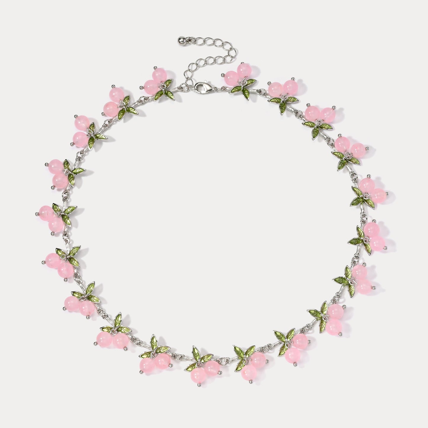 Pink Raspberry Necklace