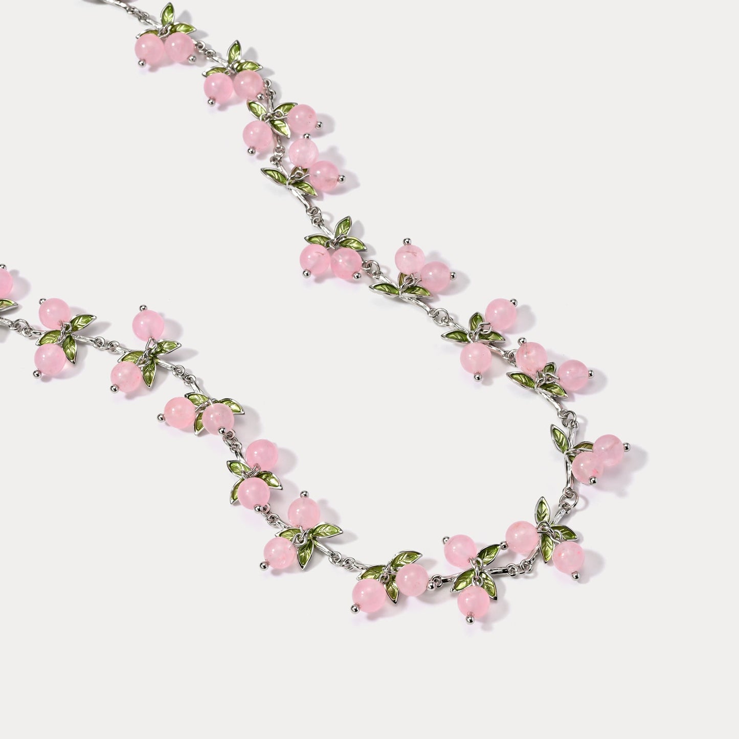 Pink Raspberry Necklace