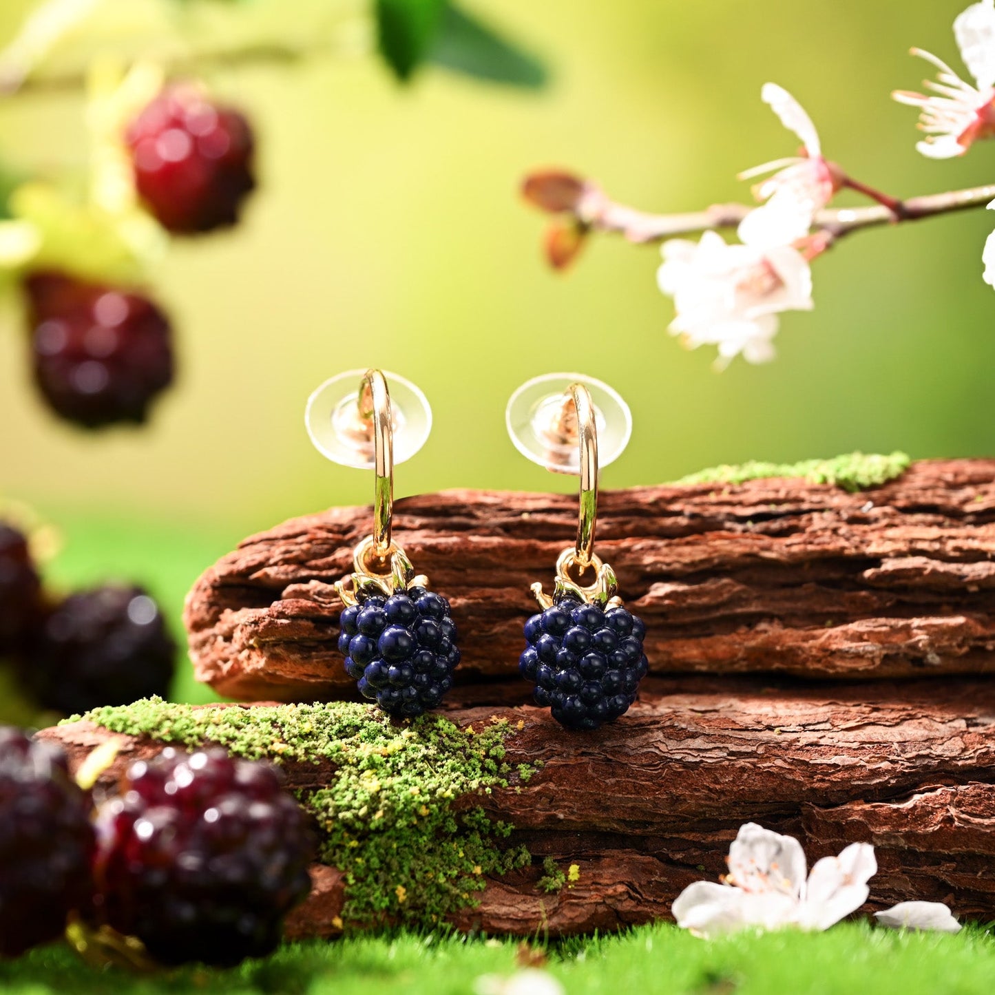 Blackberry Earrings