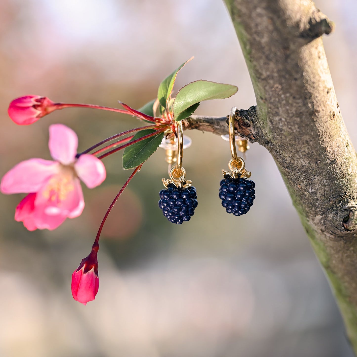 Blackberry Earrings