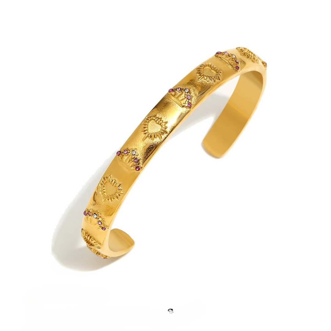 Tarot Card  Cuff Bracelet Gold | Silver