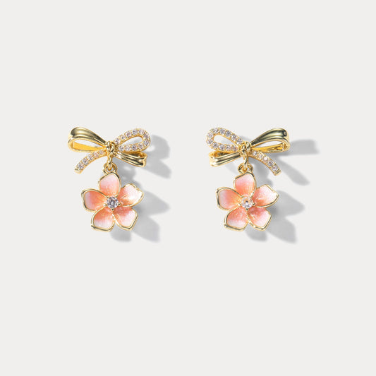 Sakura Bow Earrings