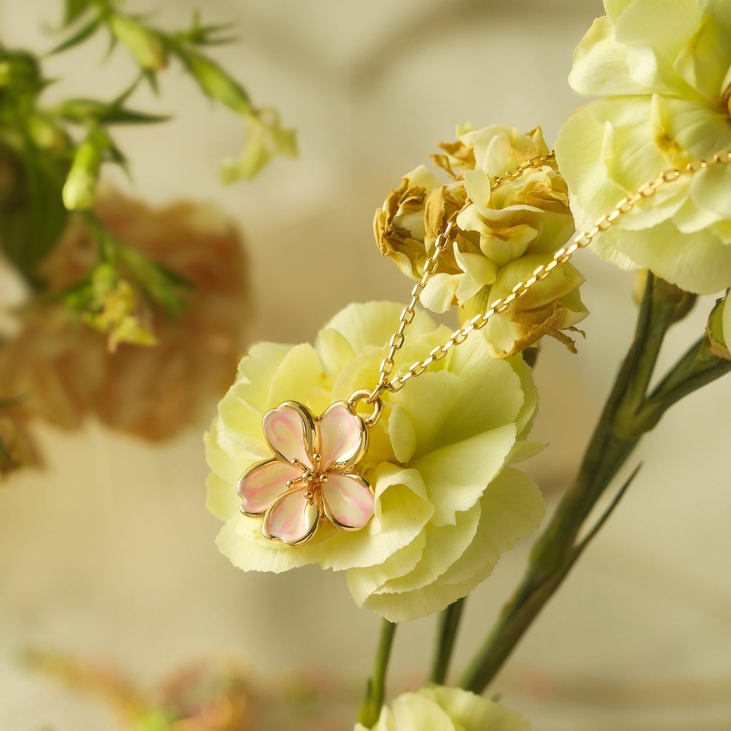Sakura Pendant Necklace