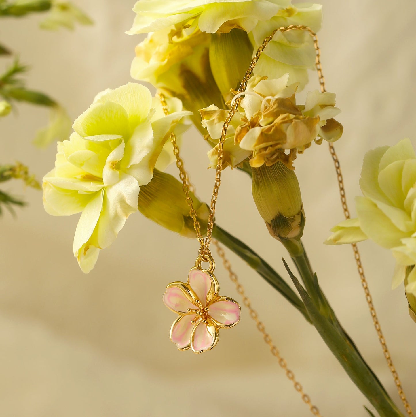 Sakura Pendant Necklace