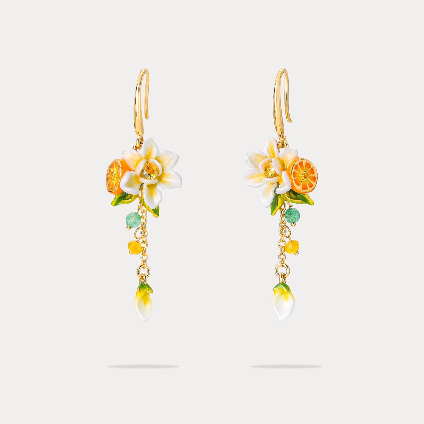 Orange Blossom Earrings