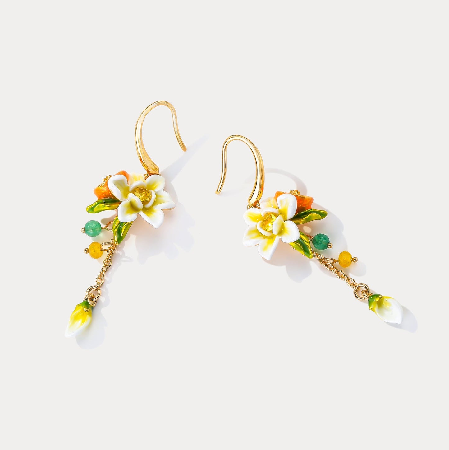 Orange Blossom Earrings