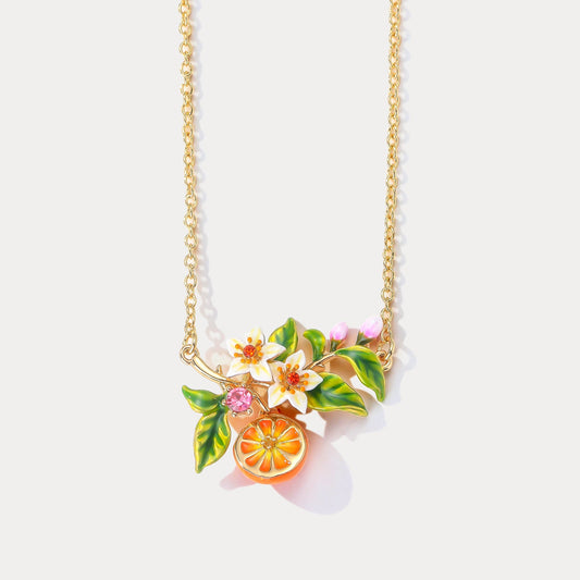 Orange Blossom Necklace