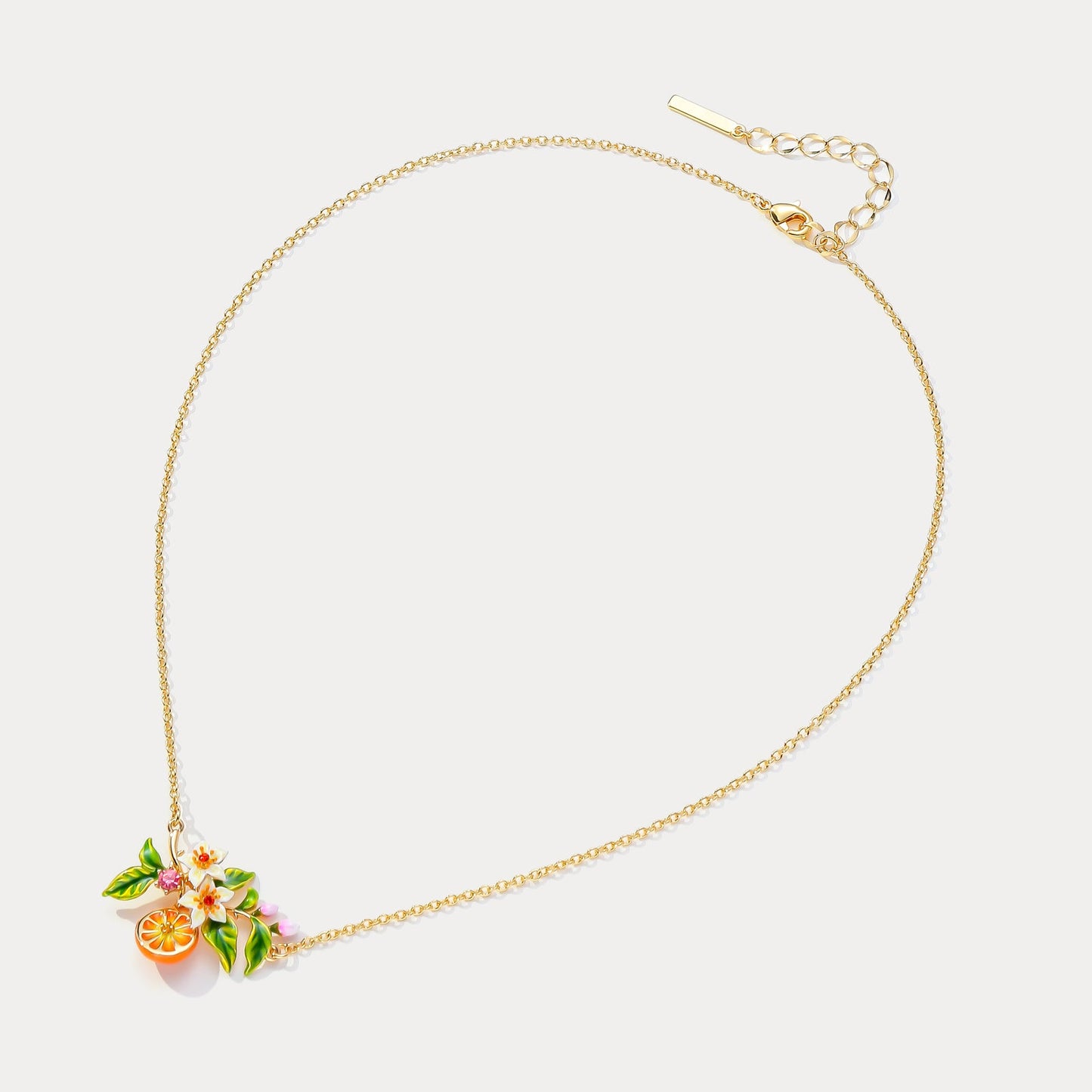 Orange Blossom Necklace