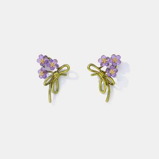 Forget-Me-Not Stud Earrings