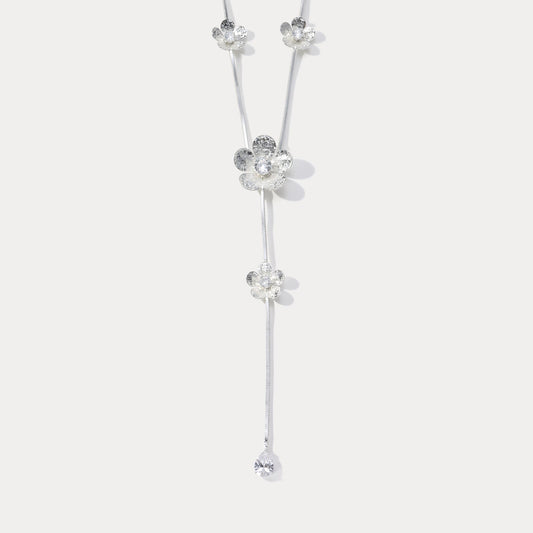 Flowers Dangling Necklace