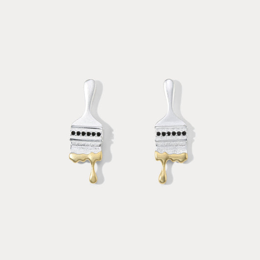 Brush Earrings