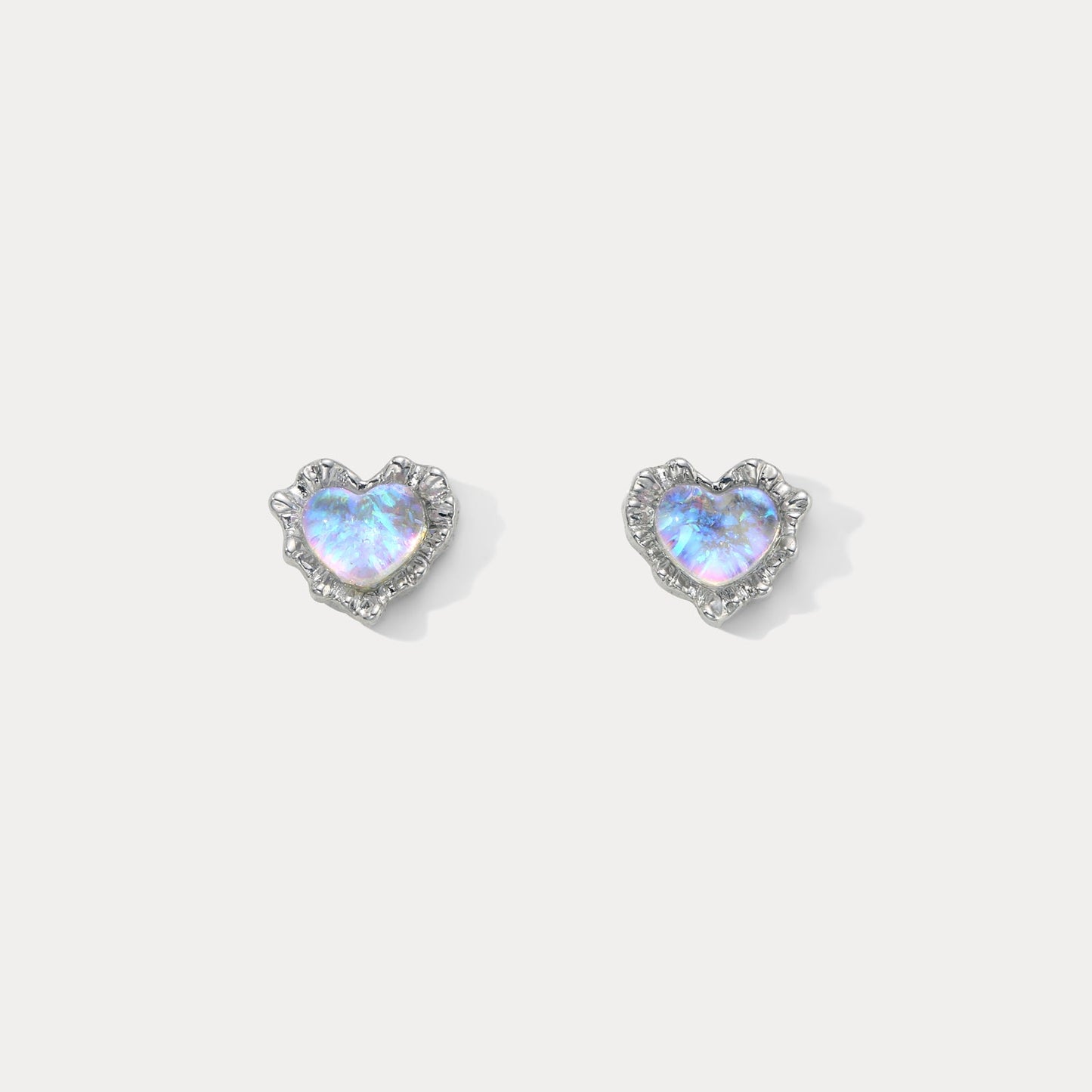 Mermaid Heart Earrings