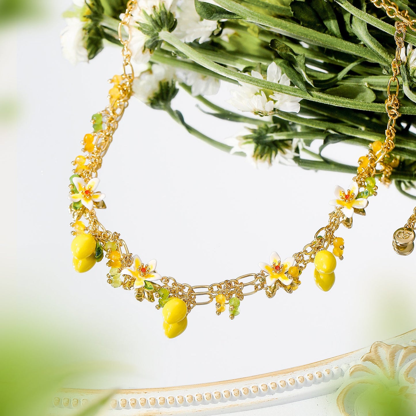 Lemon Charm Necklace