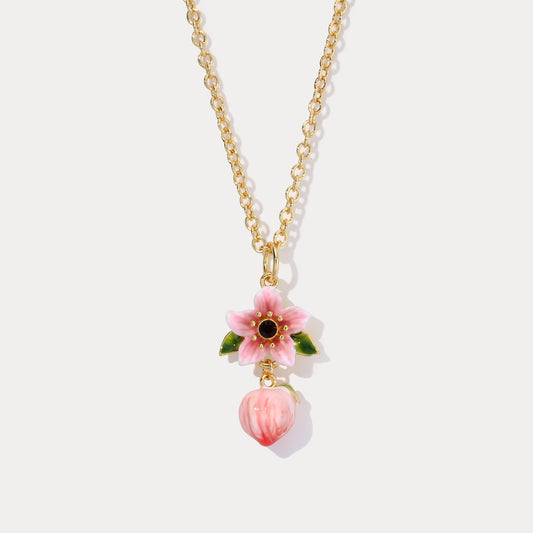 Peach Blossom Necklace
