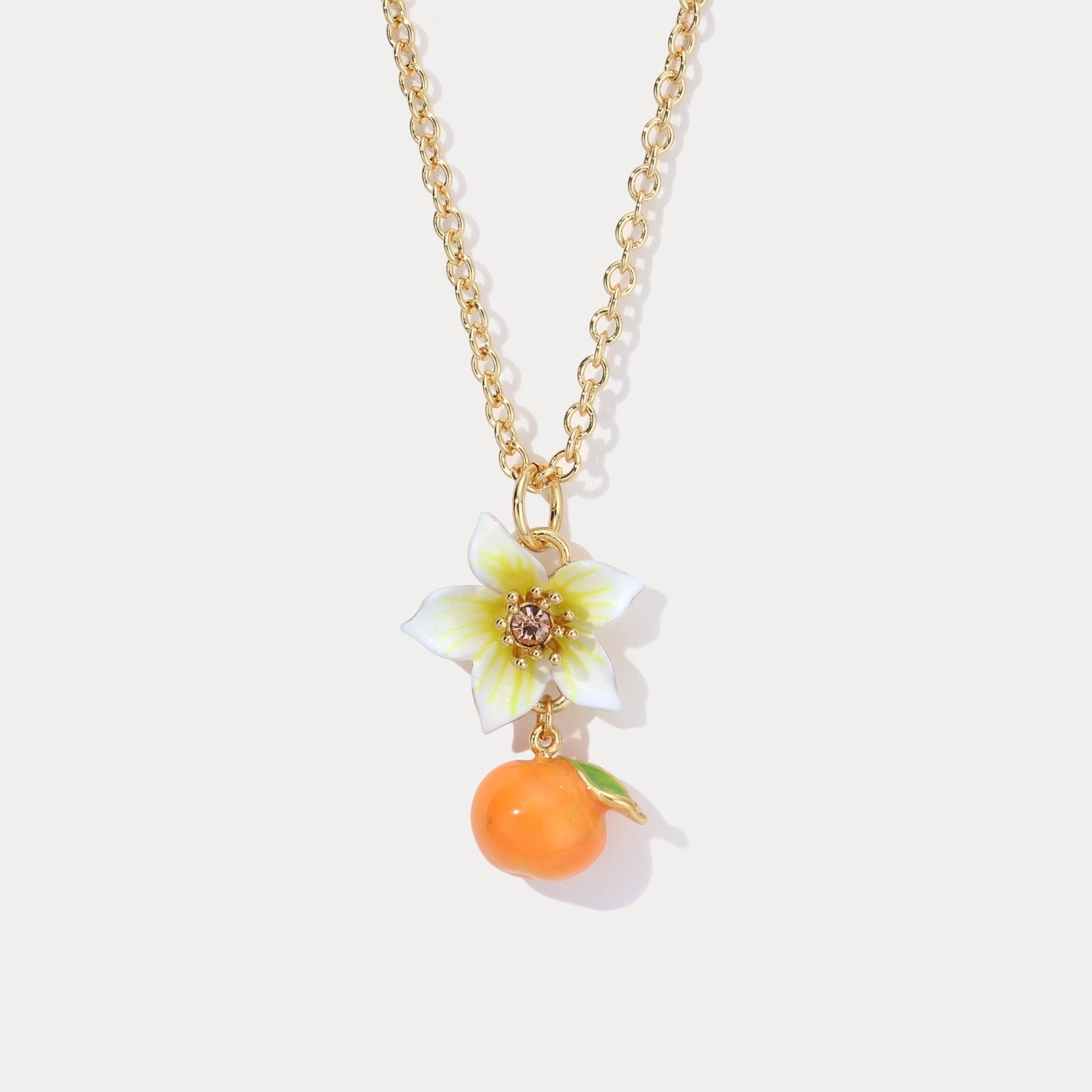 Orange Blossom Necklace