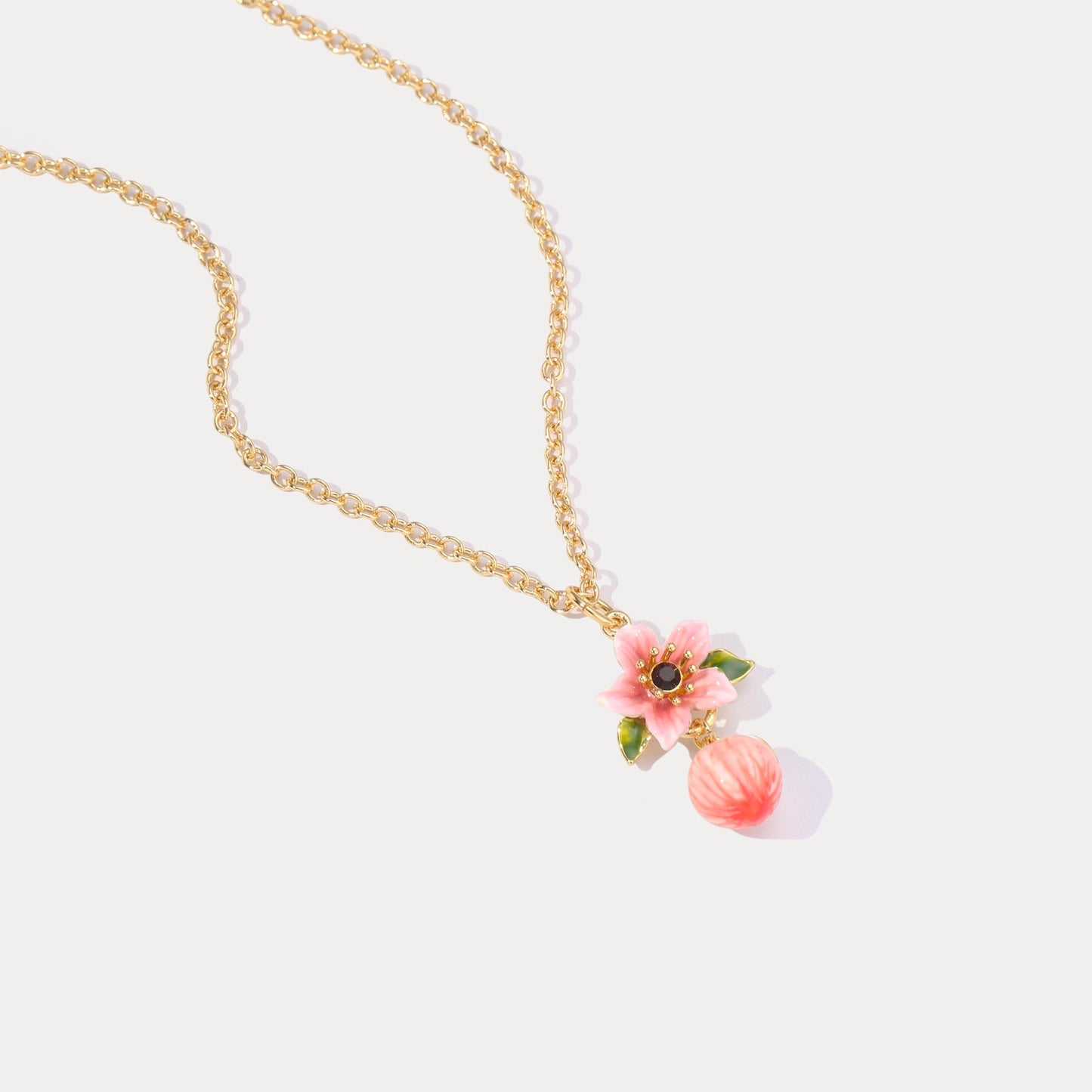 Peach Blossom Necklace