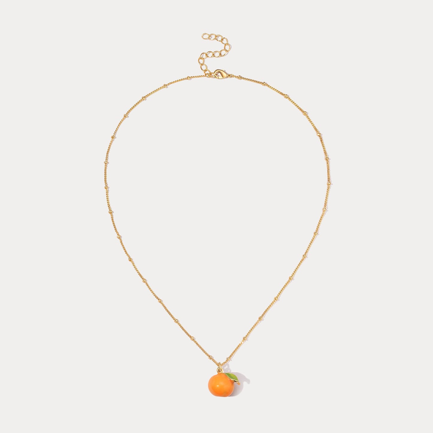 Orange Necklace