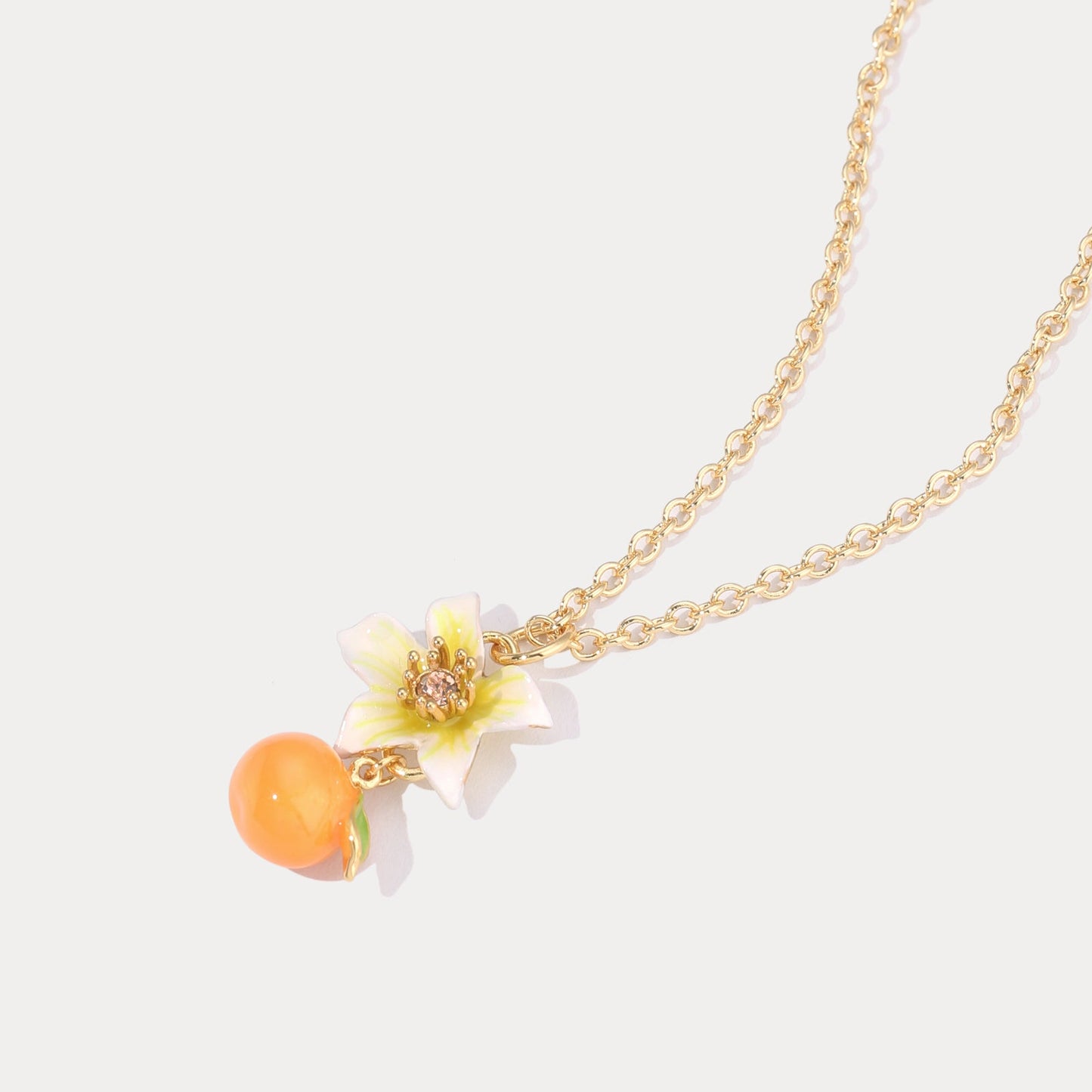 Orange Blossom Necklace