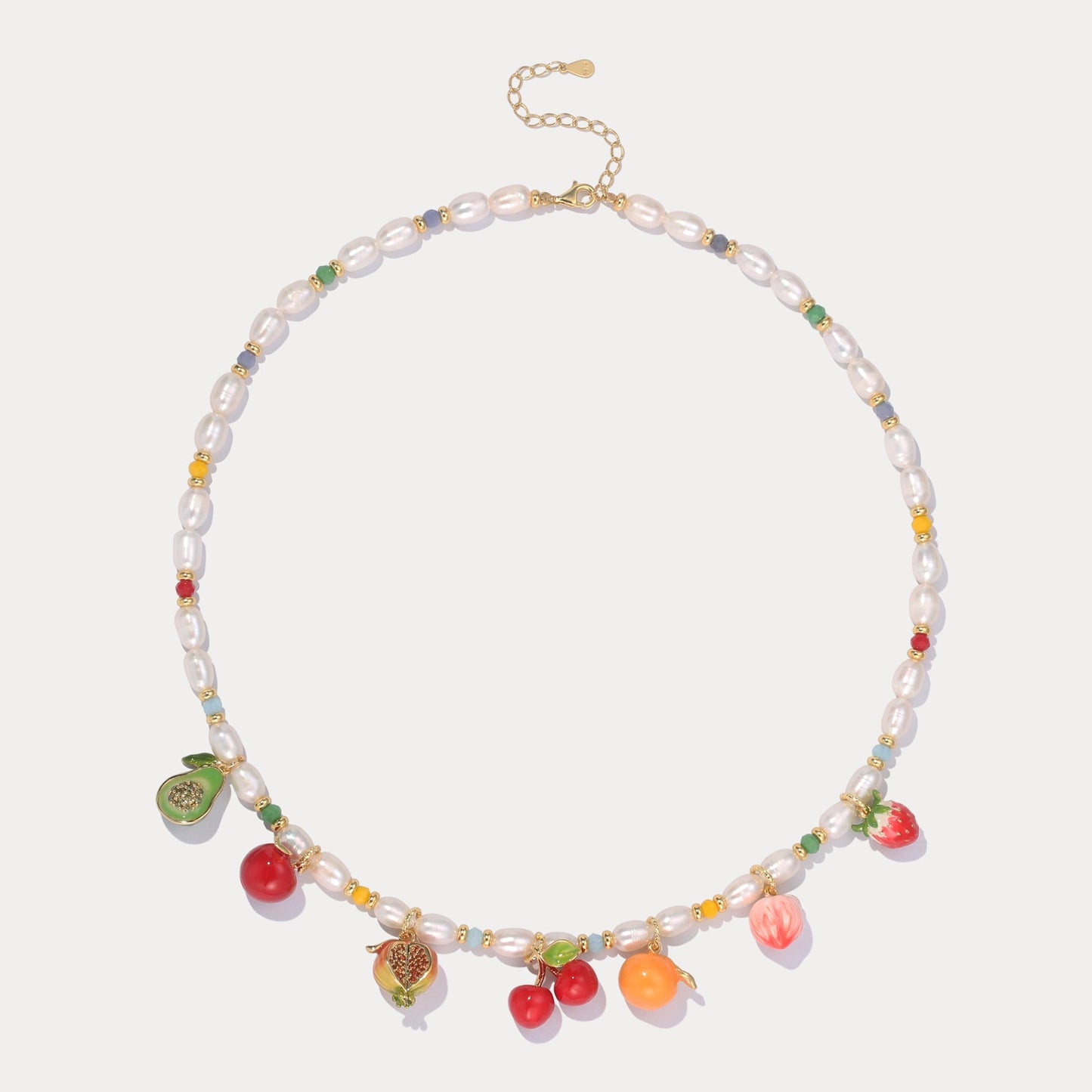 Pearl Fruit Necklace