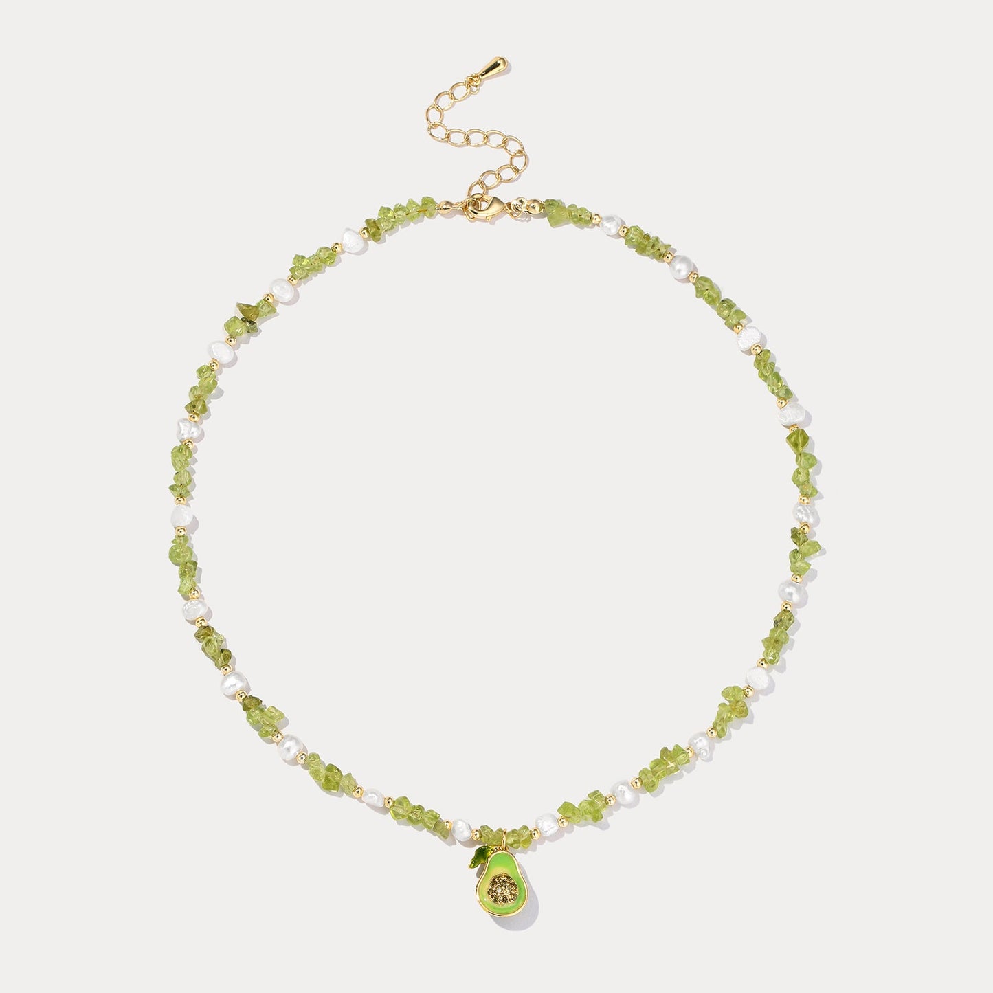 Pearl Avocado Necklace