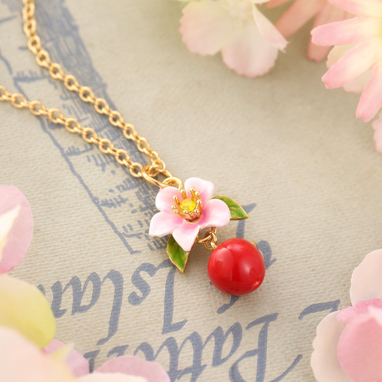 Apple Necklace
