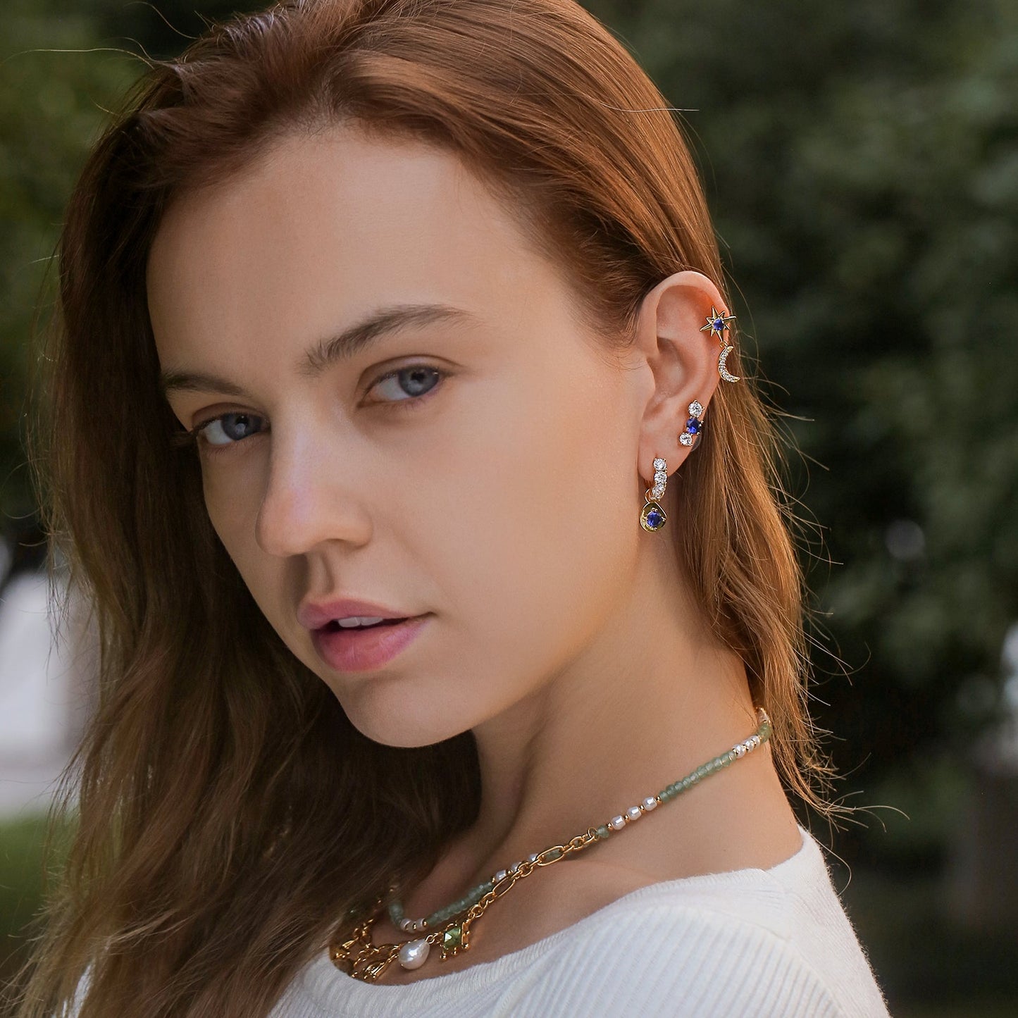 Moon and Star Earring Sets