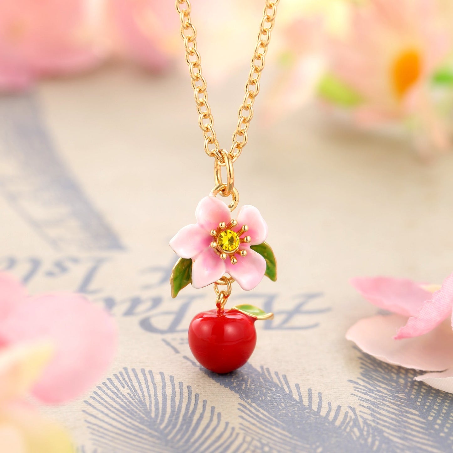 Apple Necklace