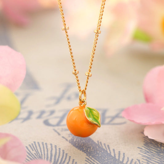 Orange Necklace