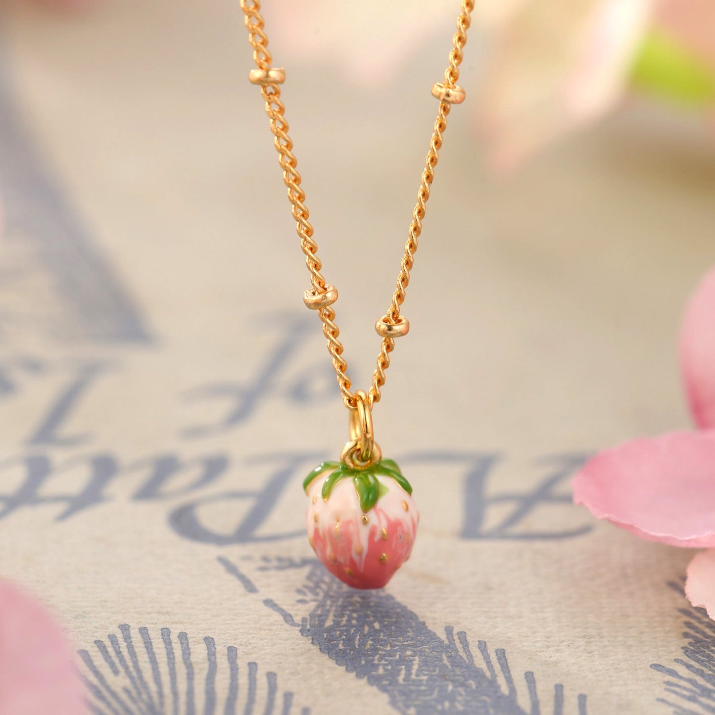 Strawberry Necklace