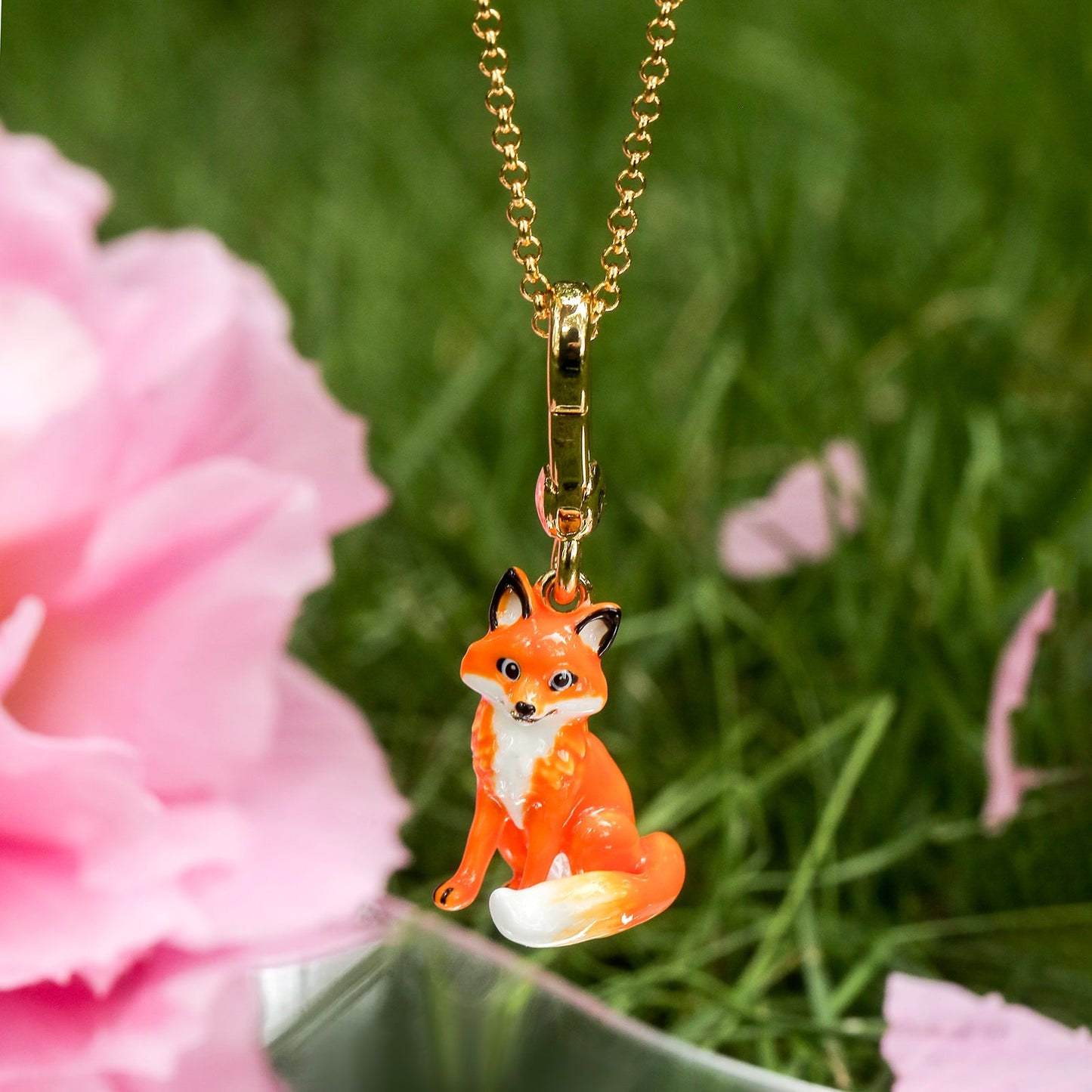 Fox Pendant Necklace