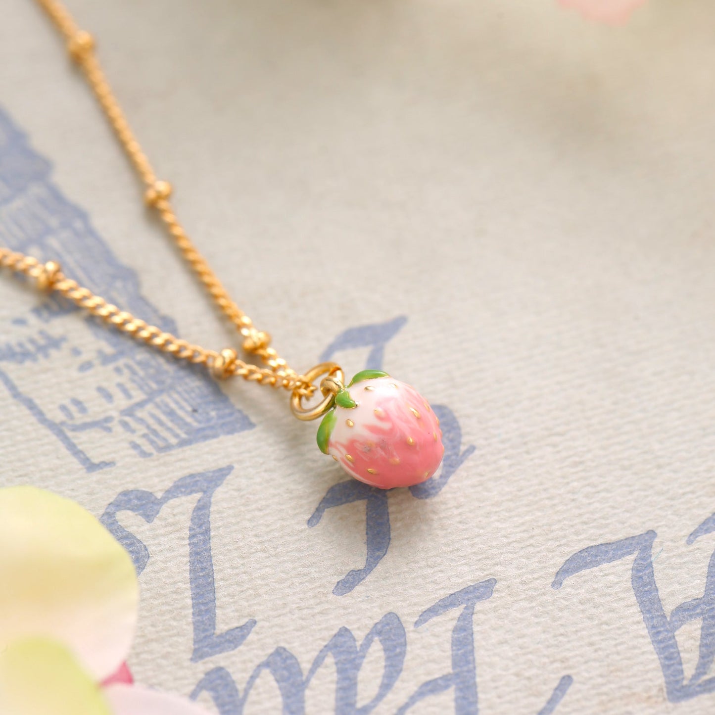Strawberry Necklace