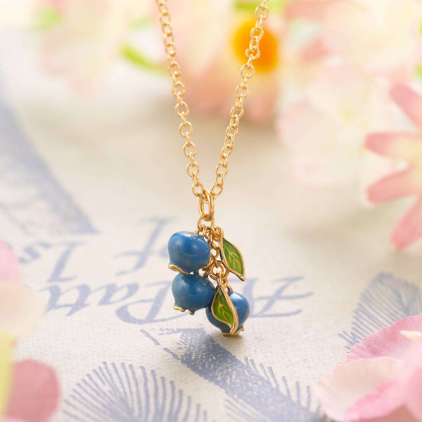 Blueberry Necklace