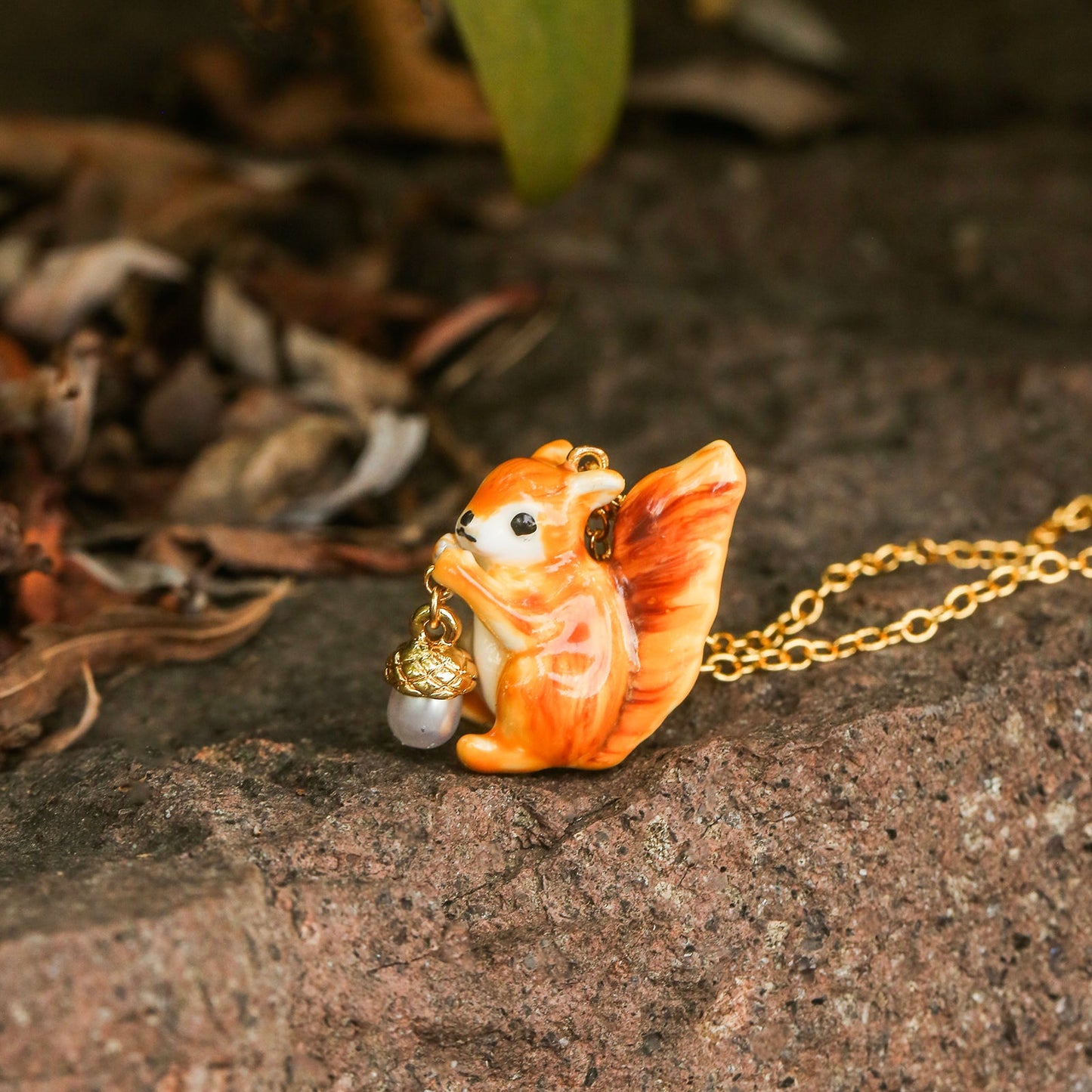Squirrel Necklace